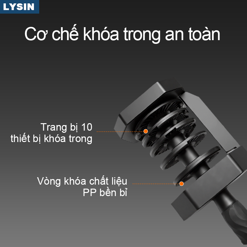 Tạ Tay Điều Chỉnh LYSIN 24KG 15IN1 - Tạ Đa Năng Tập Gym Tại Nhà, Điều Chỉnh Nhanh, Chống Trượt