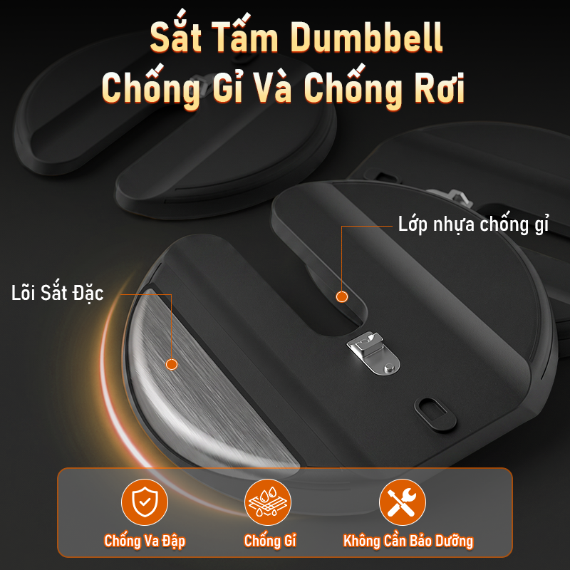 Tạ Đơn Điều Chỉnh Lysin Pumpking 24kg – Tạ Gym Đổi Trọng Lượng Nhanh Một Tay