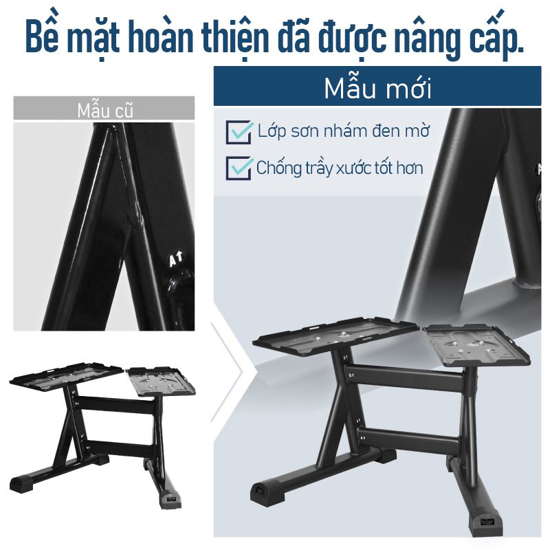 Giá Đỡ Tạ Đa Năng Lysin Thế Hệ Mới – Một Giá Đỡ Cho Nhiều Dòng Tạ Điều Chỉnh
