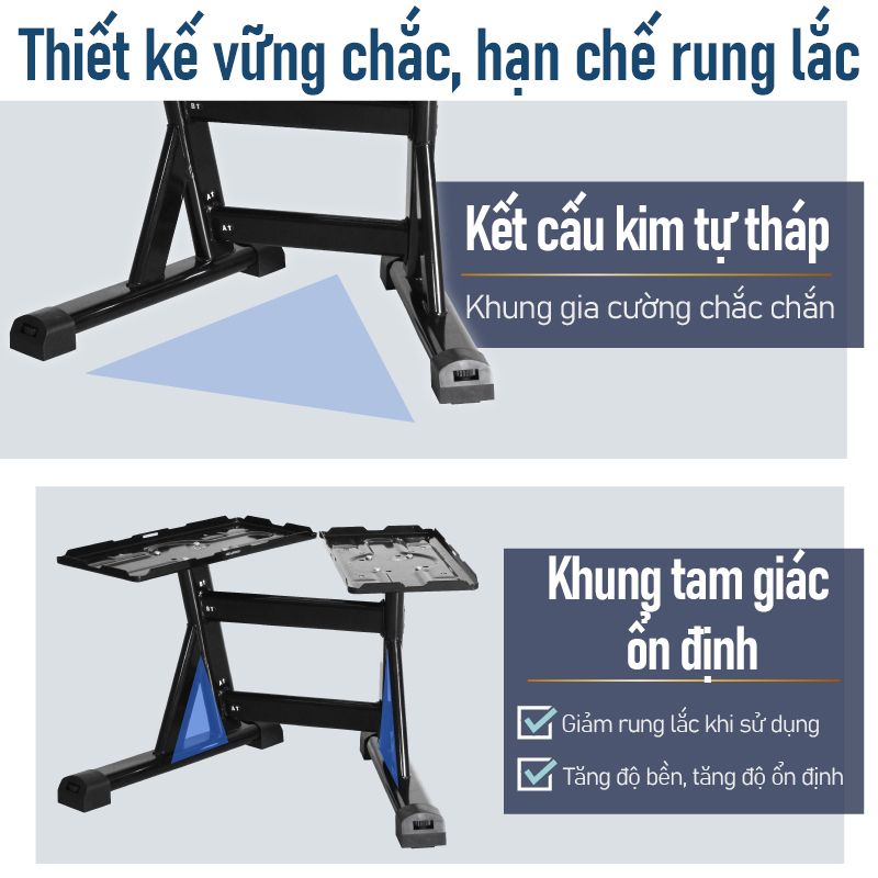 Giá Đỡ Tạ Đa Năng Lysin Thế Hệ Mới – Một Giá Đỡ Cho Nhiều Dòng Tạ Điều Chỉnh