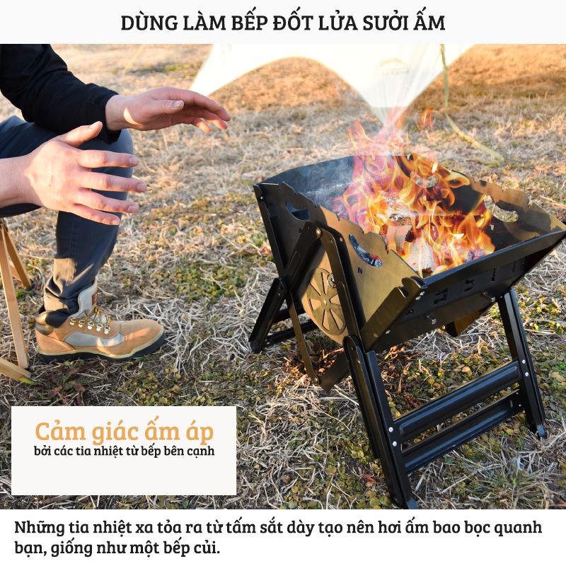 Bếp lửa cắm trại