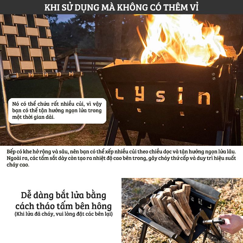 Bếp lửa cắm trại