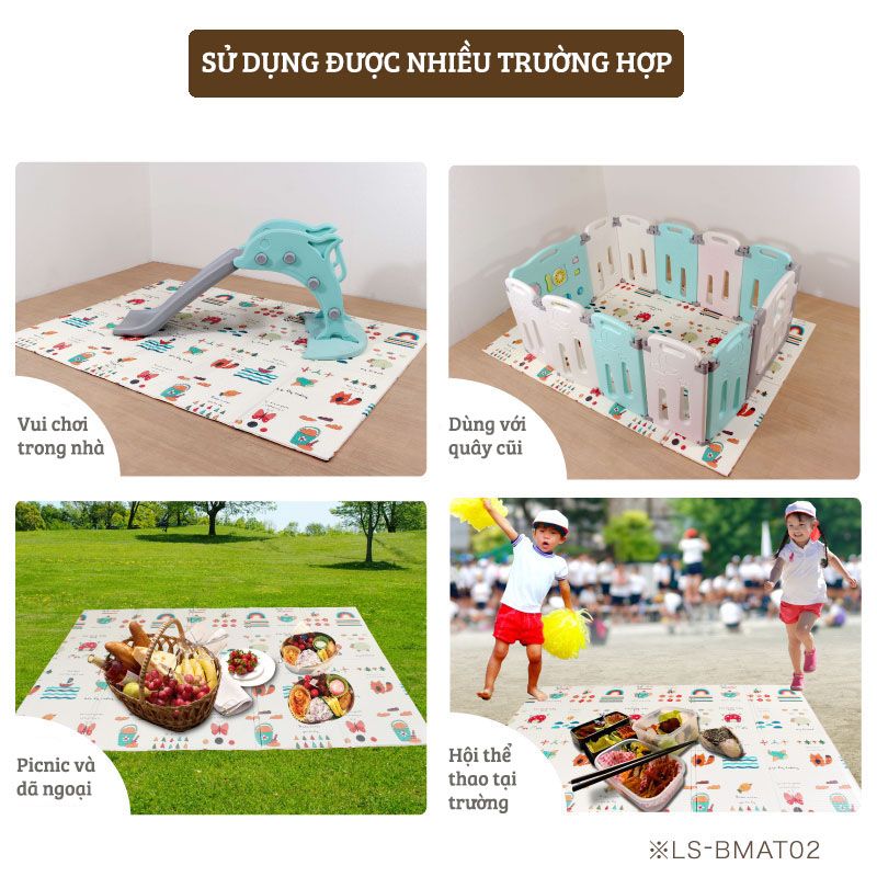 Thảm tập bò cho bé