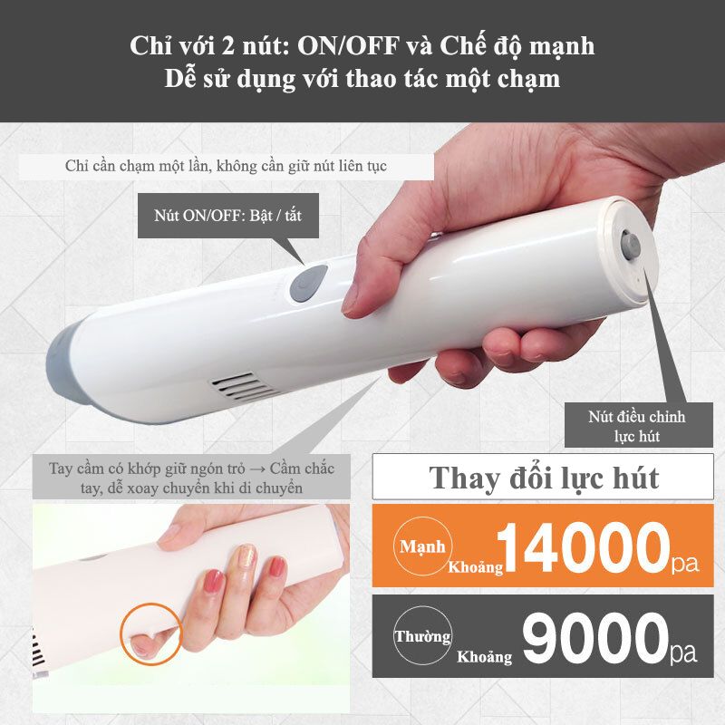 Máy hút bụi không dây