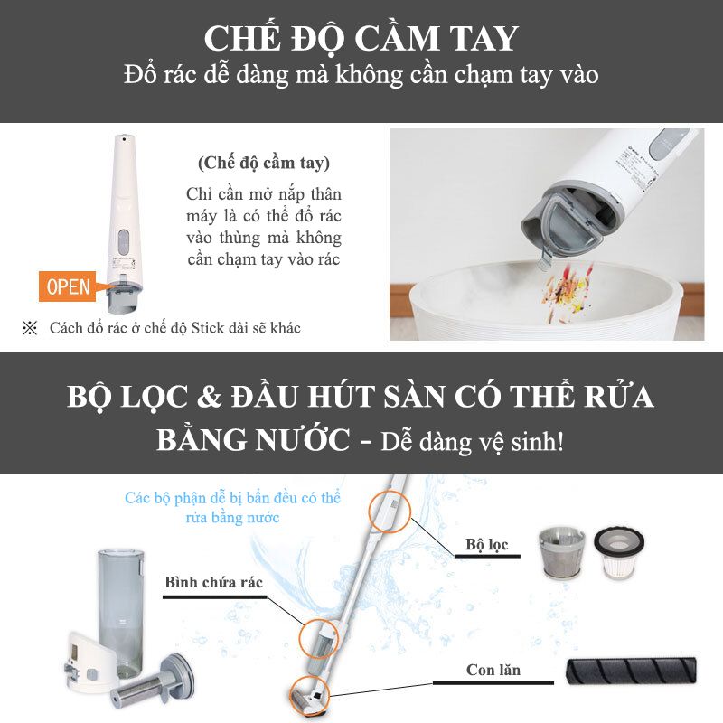 Máy hút bụi không dây