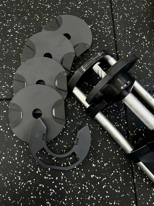 NUOBELL Flexbell - 01 quả tạ 20kg điều chỉnh trọng lượng tăng/giảm 2kg lớp sơn tĩnh điện chống gỉ