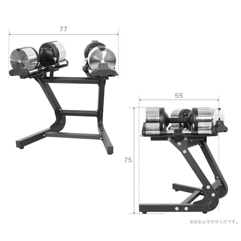 Lysin - 01 quả tạ 32kg điều chỉnh trọng lượng - bước nhảy 1kg metal dumbbell công nghệ Nhật Bản mạ crom chống gỉ