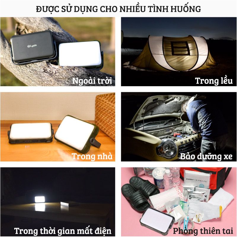 Đèn LED cầm tay 12000mAh | 18000mAh