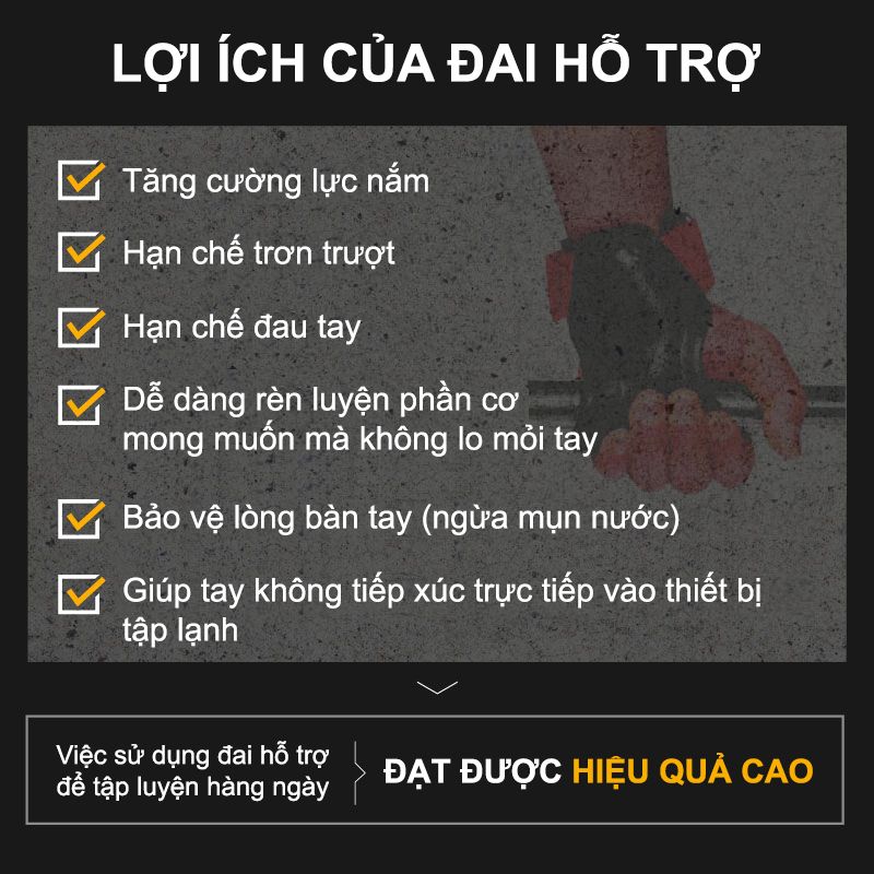 Đai bảo vệ cổ tay - PU