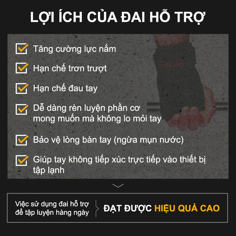 Đai bảo vệ cổ tay - Da lộn