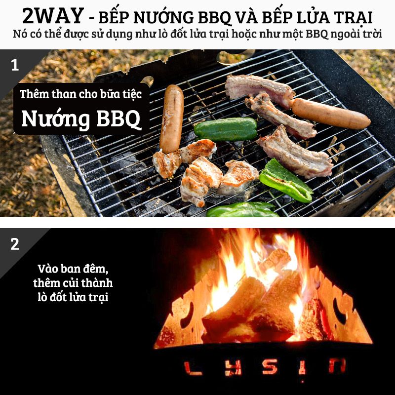 Bếp lửa cắm trại