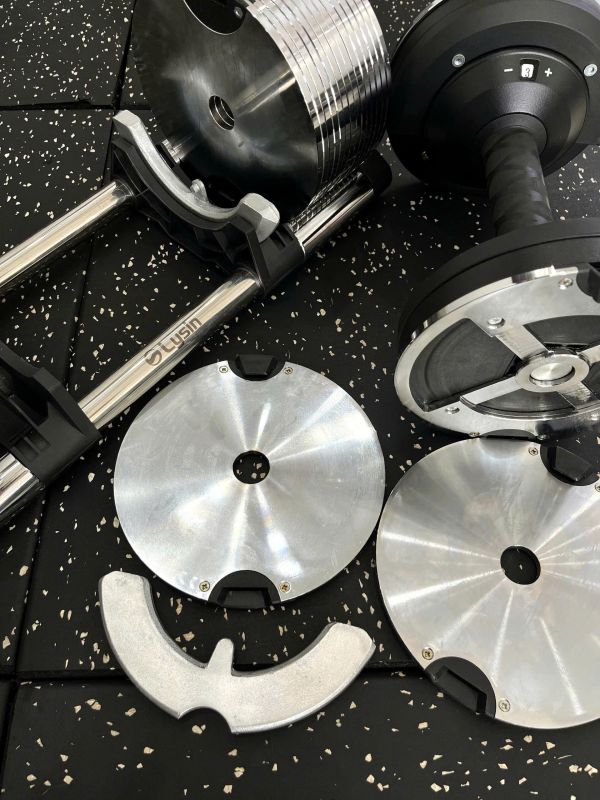 Lysin - 01 quả tạ 32kg điều chỉnh trọng lượng - bước nhảy 1kg metal dumbbell công nghệ Nhật Bản mạ crom chống gỉ
