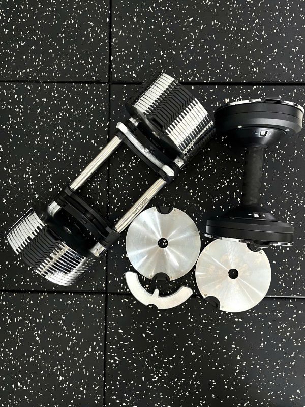 Lysin - 01 quả tạ 32kg điều chỉnh trọng lượng - bước nhảy 1kg metal dumbbell công nghệ Nhật Bản mạ crom chống gỉ