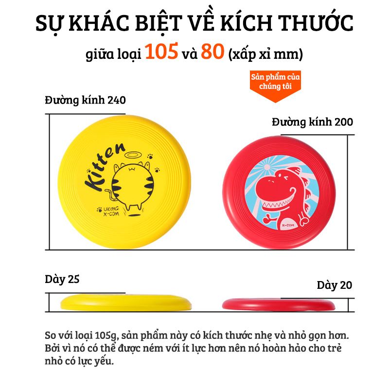 Đĩa bay UK80 dành cho trẻ em