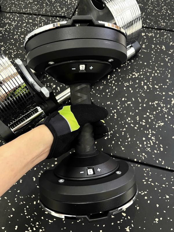Lysin - 01 quả tạ 32kg điều chỉnh trọng lượng - bước nhảy 1kg metal dumbbell công nghệ Nhật Bản mạ crom chống gỉ