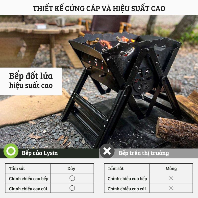 Bếp lửa cắm trại