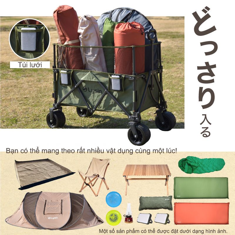Xe kéo dã ngoại 1 tầng