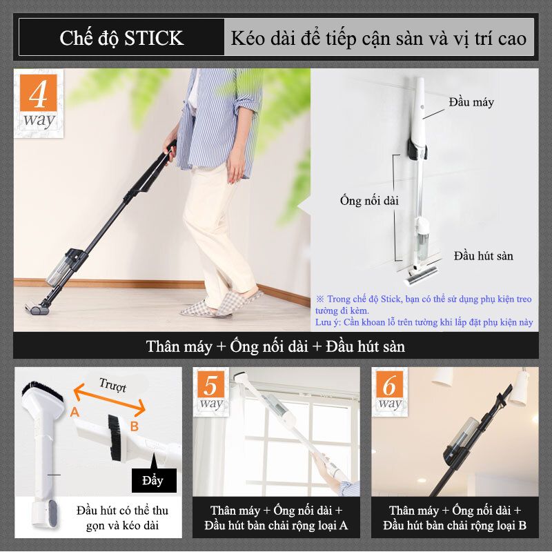 Máy hút bụi không dây