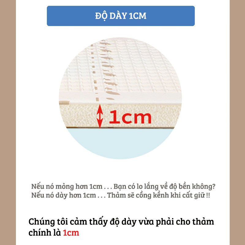 Thảm tập bò cho bé