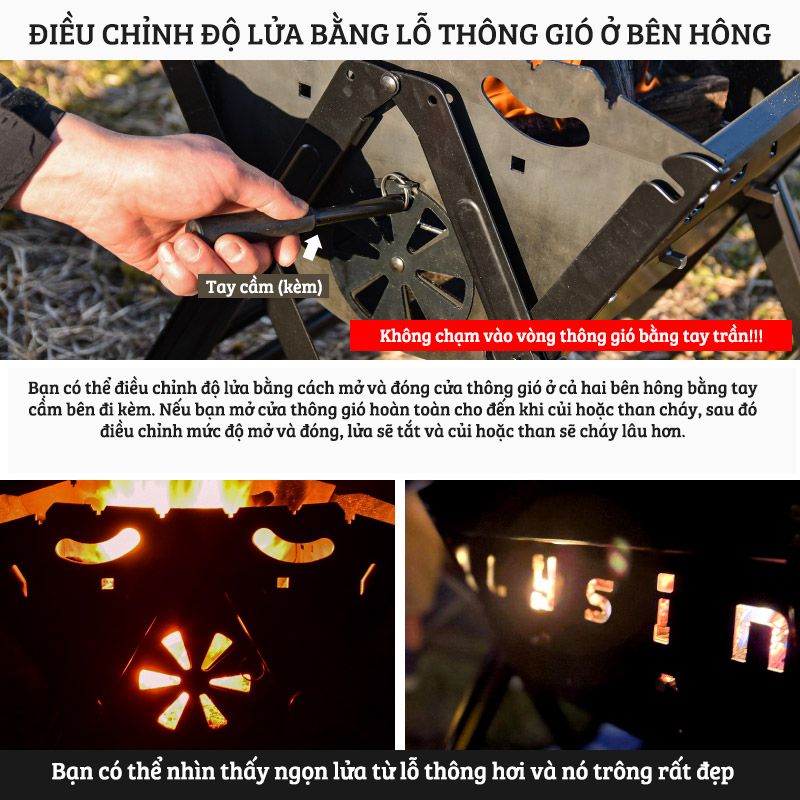 Bếp lửa cắm trại